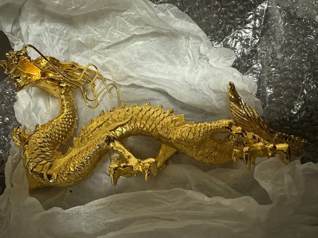 黄金龍 置物 厄祓い 御守り 最強開運