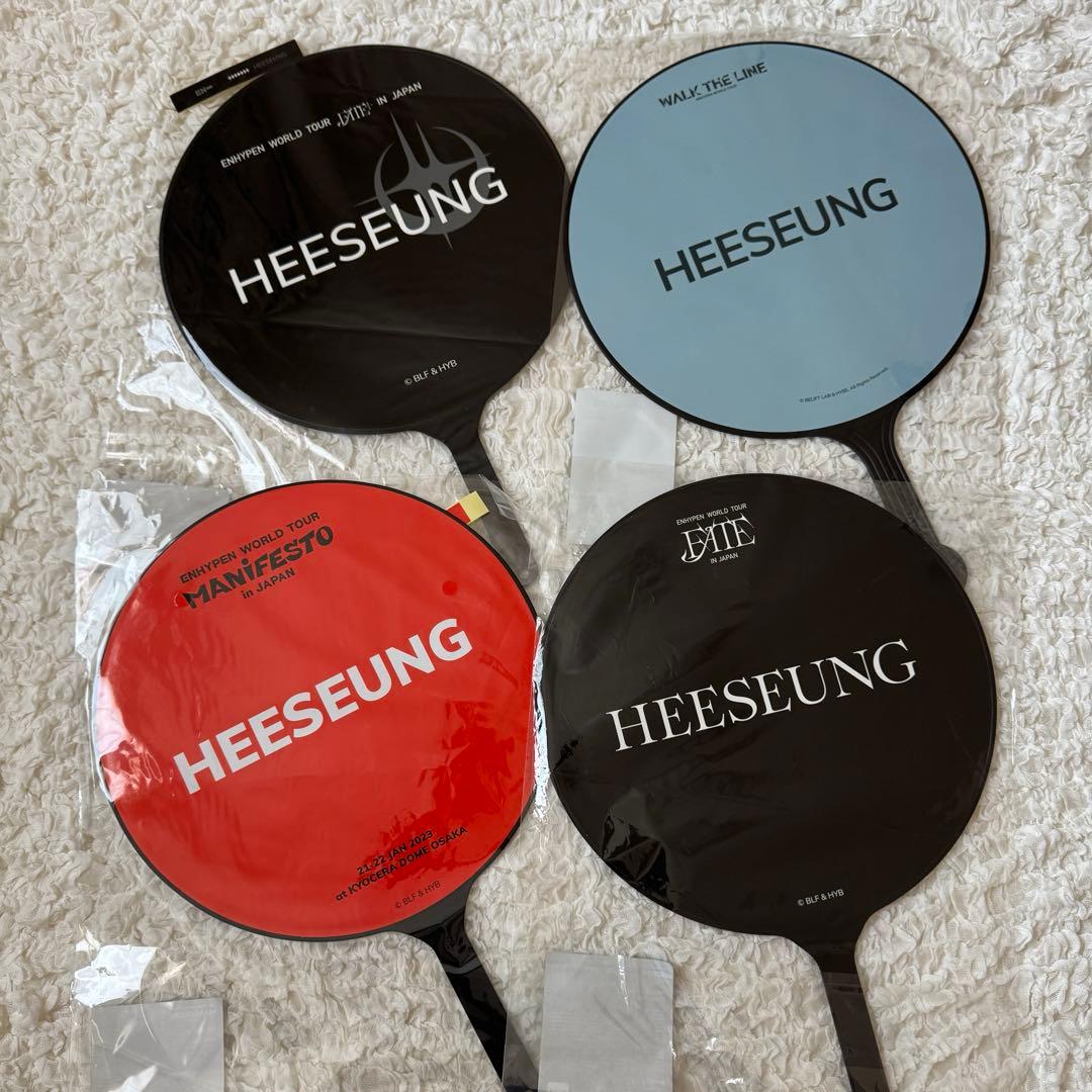 enhypen ヒスン　うちわ