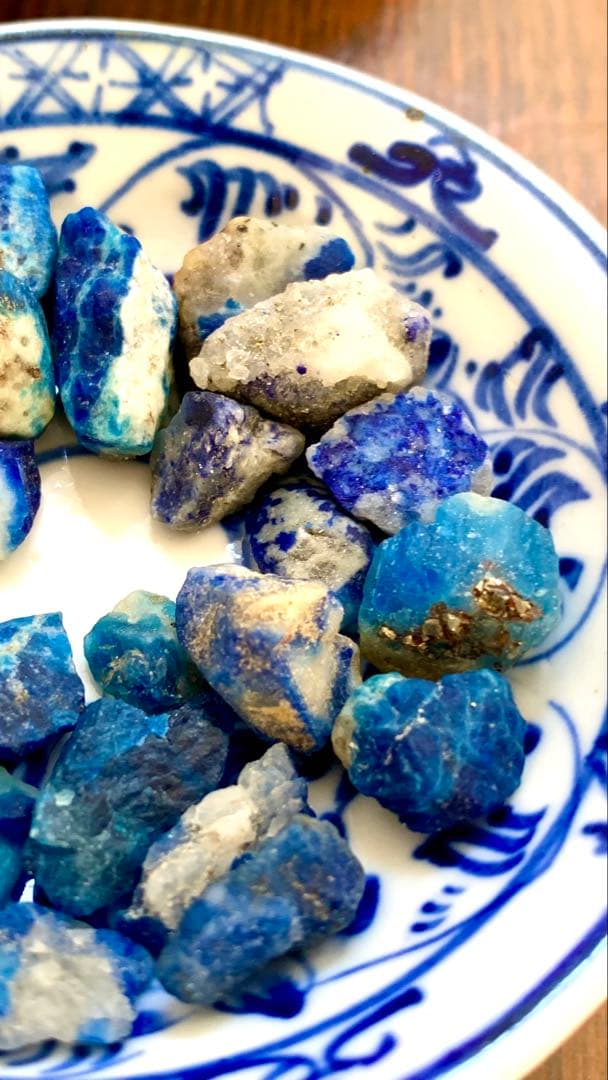 大粒ブルーソーダライトバラエティセット24個