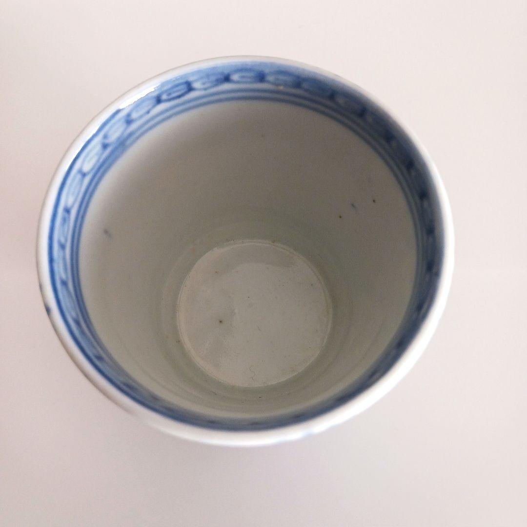 古伊万里　蛸唐草