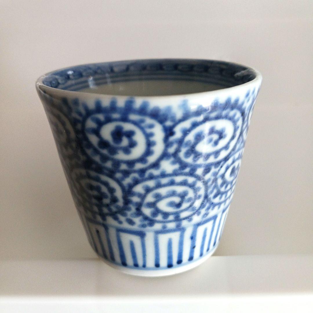 古伊万里　蛸唐草