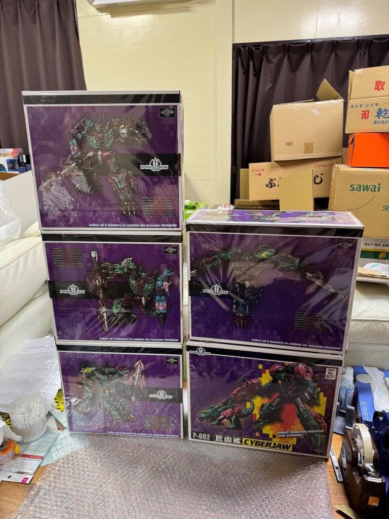 TFC Toys Poseidon 5体セット (P-003無) 開封未使用