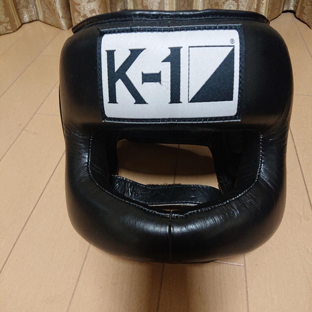 K-1 ヘッドギア バー付き Mサイズ ブラック