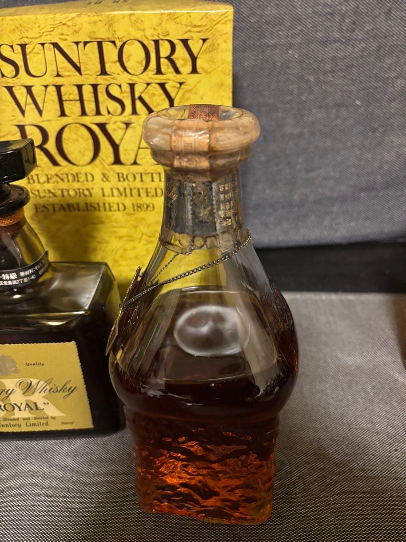 サントリーエクセレンス　ブレンドオブニッカなど　ウイスキー古酒　未開封3本セット