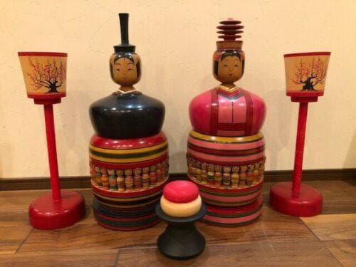 雛人形こけし　創作こけし　陣野原幸紀　大型こけし