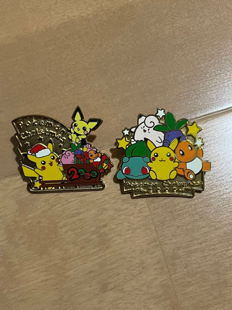 ポケモン クリスマスピンズセット　2000年