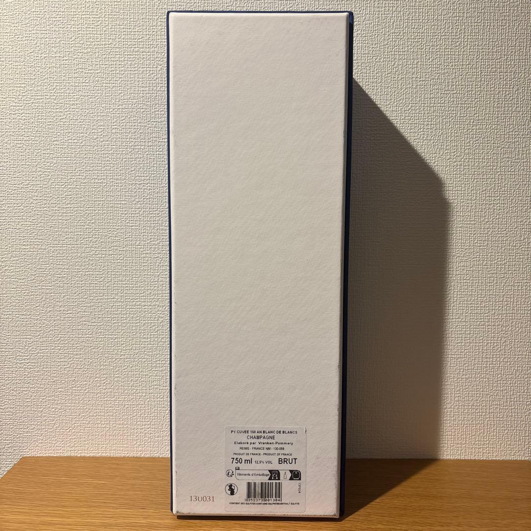 【新品未開封】Pommery 150周年記念 ブラン・ド・ブランシャンパン