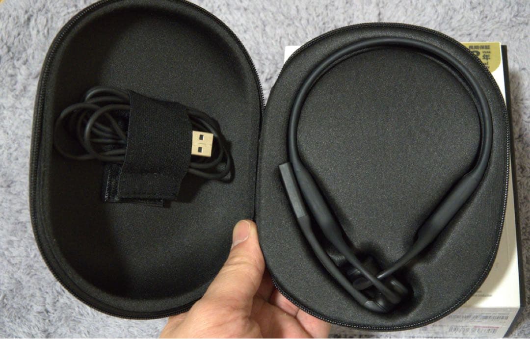 SHOKZ OpenComm2 UC 骨伝導ヘッドセット