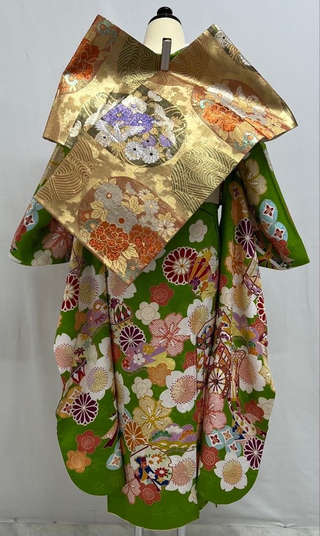 振り袖　フルセット　別誂長襦袢付　金彩　セット　ガード加工　刺繍　531