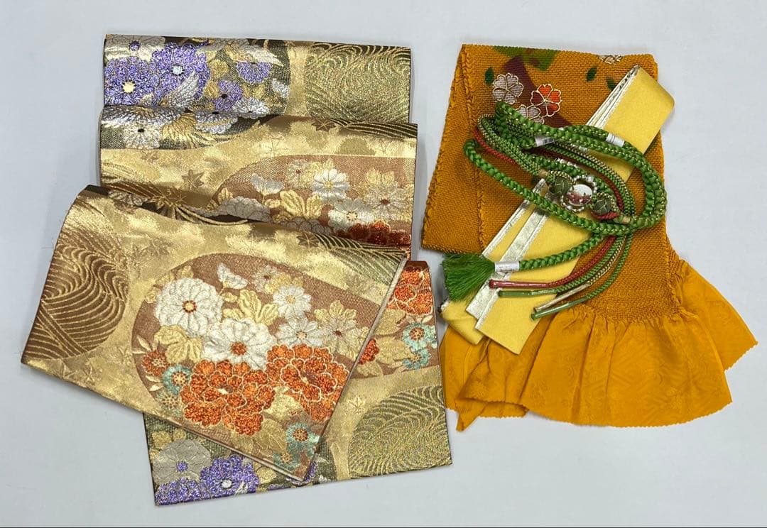 振り袖　フルセット　別誂長襦袢付　金彩　セット　ガード加工　刺繍　531