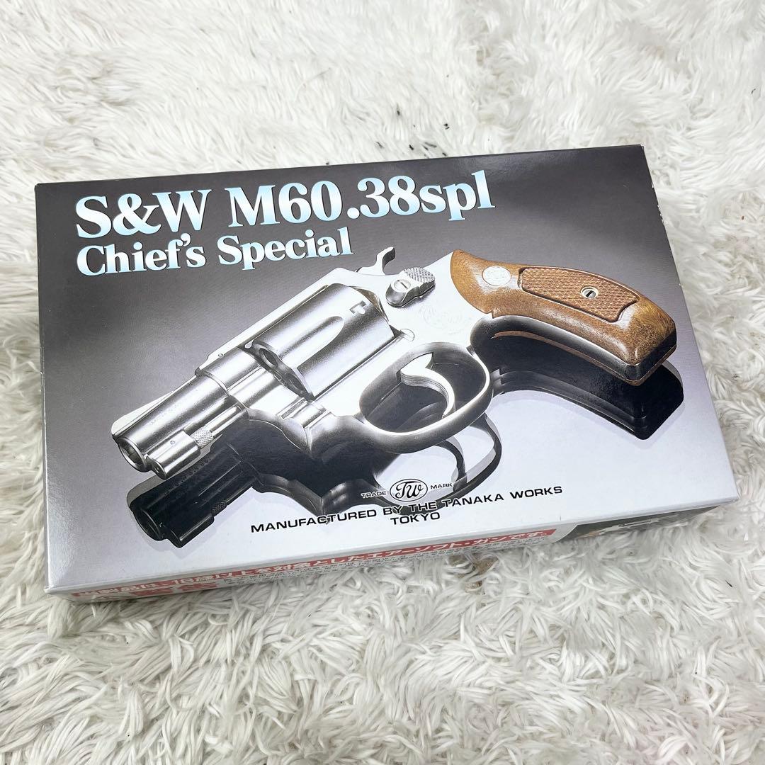 タナカ S&W M60 .38spl Chief's Special ガスガン
