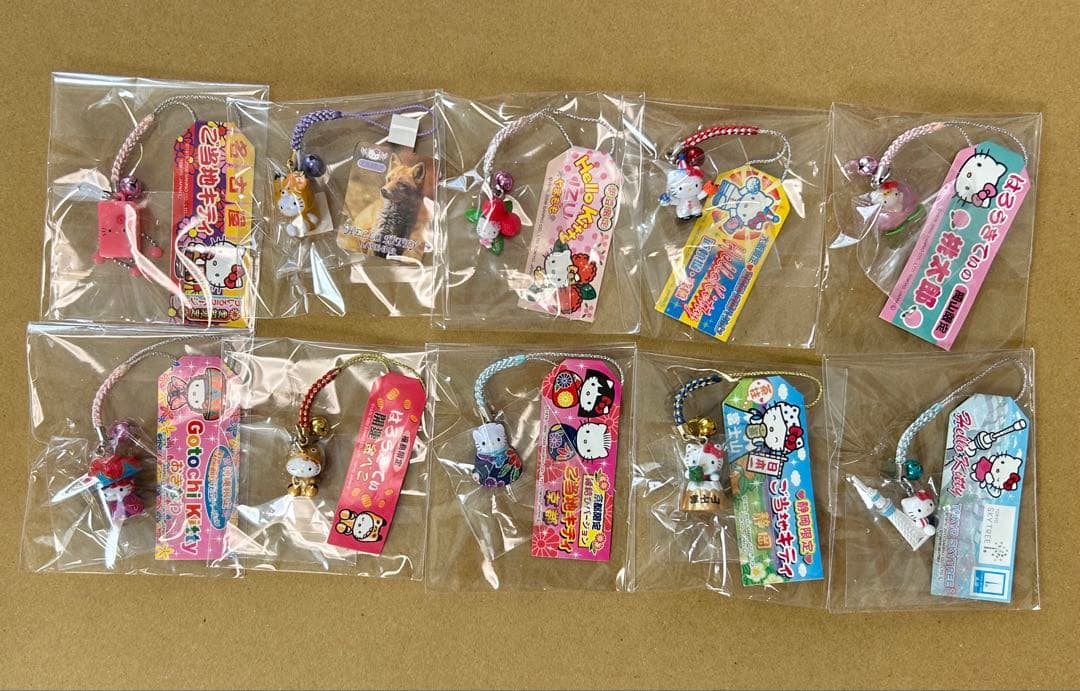 【レア】 ご当地キティ 根付け ファスナーマスコット その他まとめ売り 69点