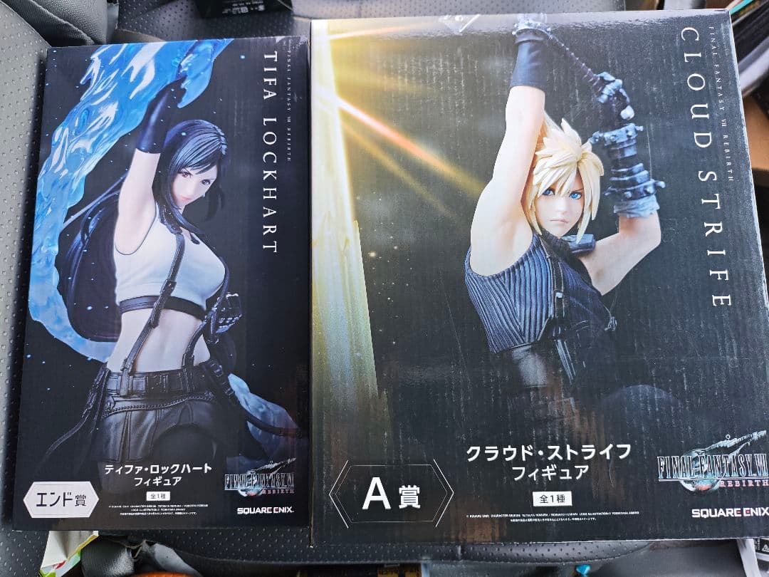 FF7リバース 1番くじ エンド賞、A賞、ティファ、クラウド