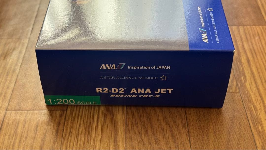 【未開封品】R2-D2 ANA JET ボーイング787-9 1:200スケール