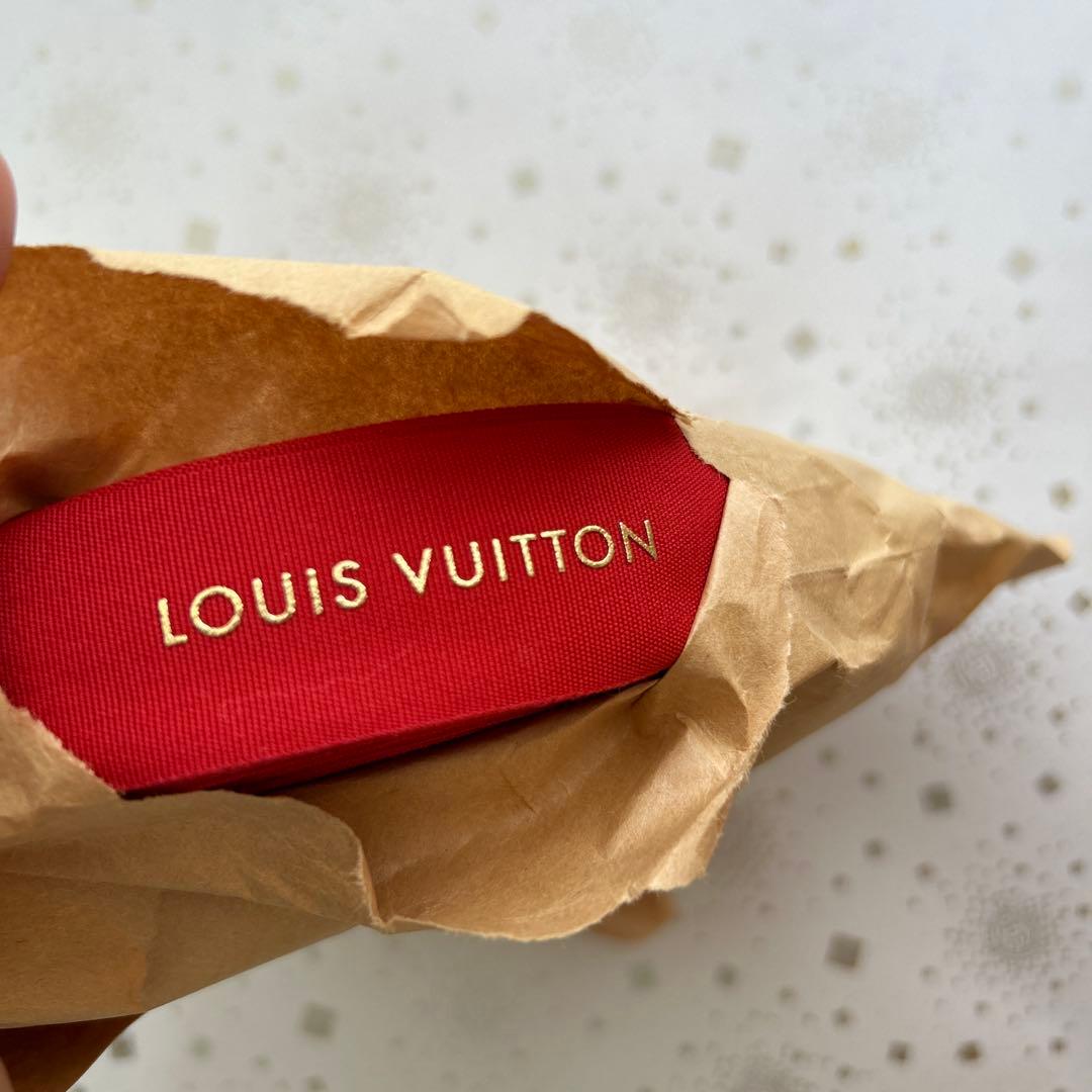 正規品　ルイヴィトン 2021年ホリデー限定　ラッピング　リボン　レッド　50m