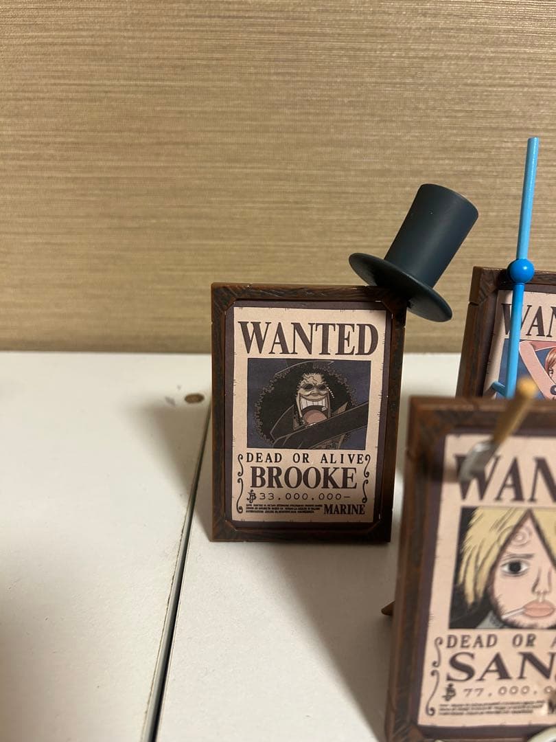 ワンピース　手配書フレームコレクションフィギュア　9種類