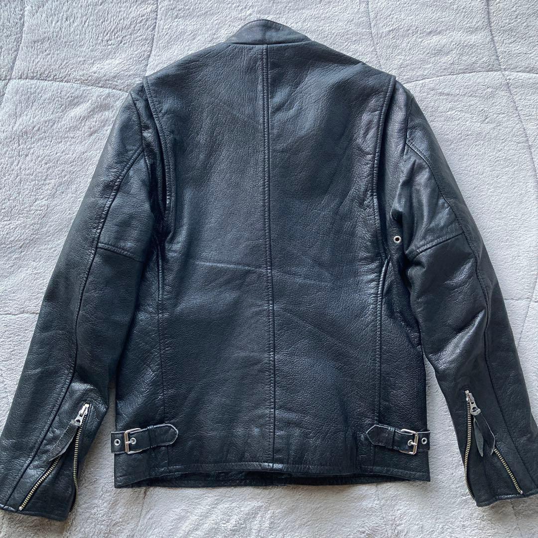 美品　Schott ソリッドクラシックレーサー シングルライダースジャケット