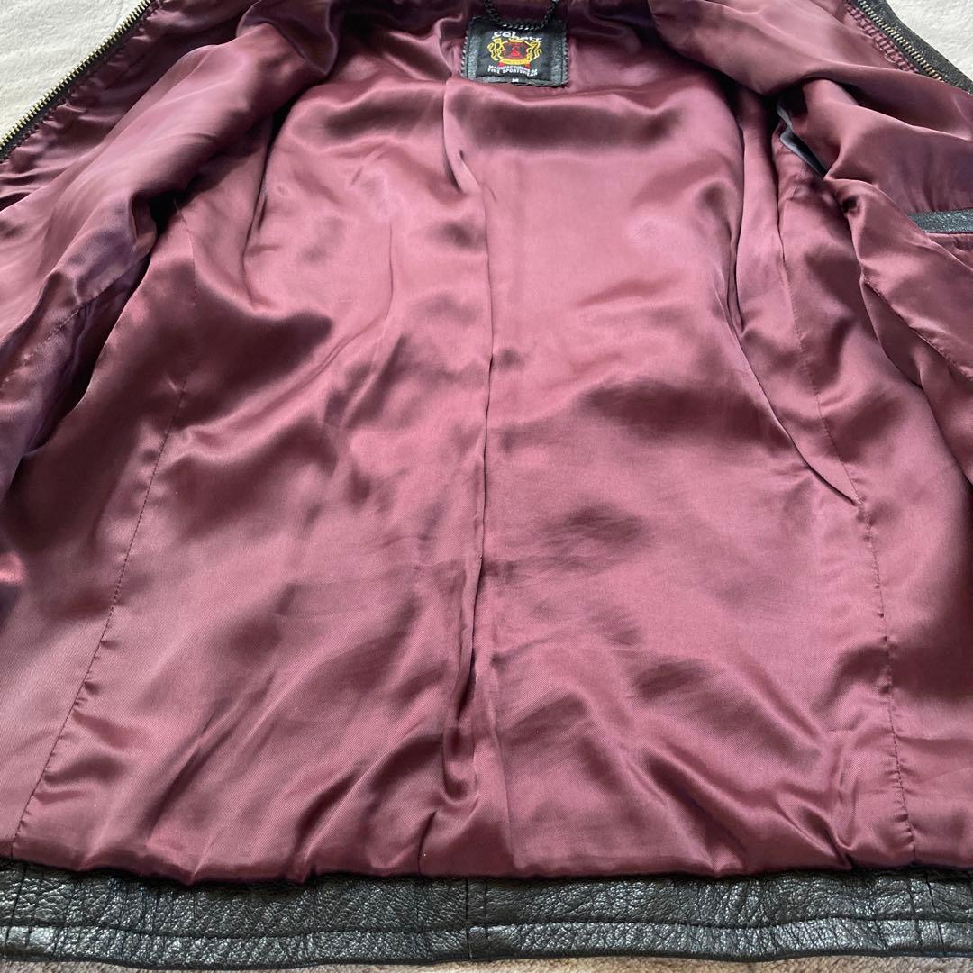 美品　Schott ソリッドクラシックレーサー シングルライダースジャケット