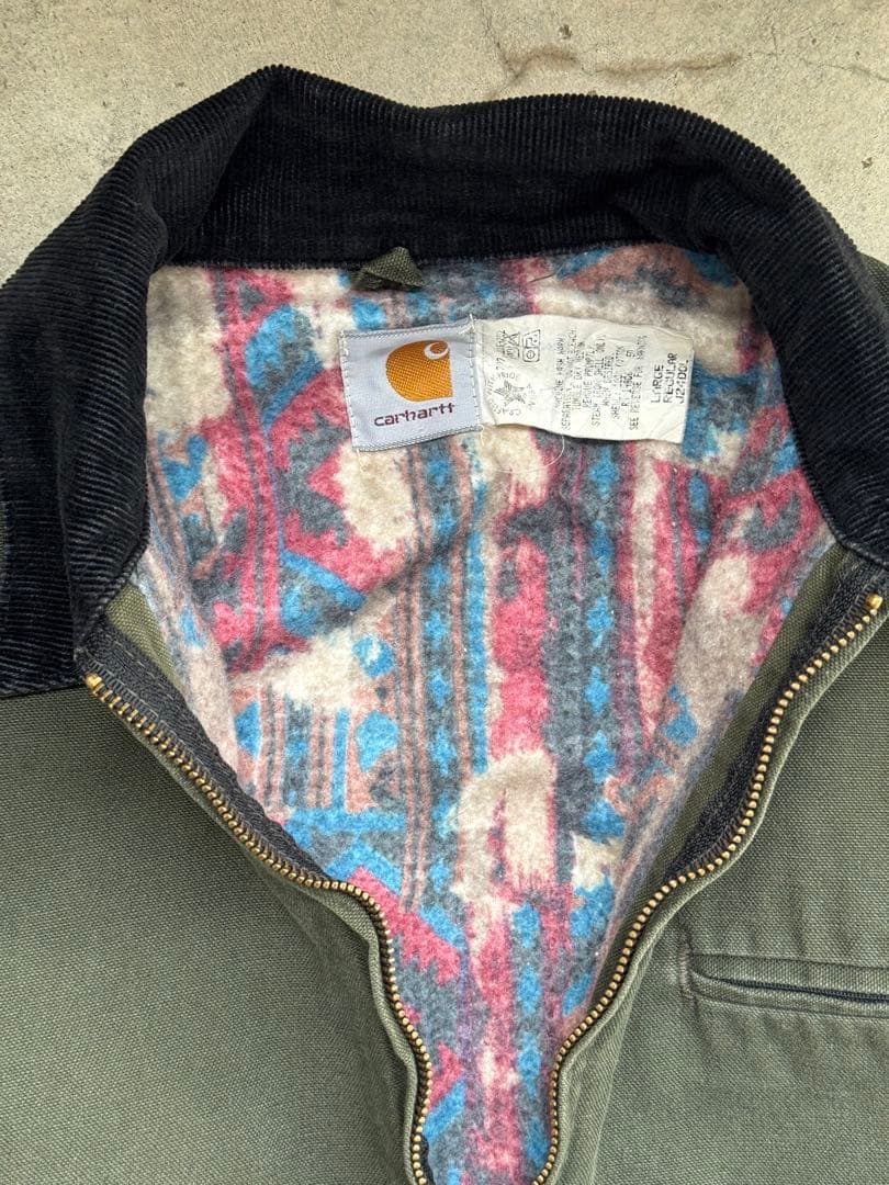 90s 希少 carhartt デトロイトジャケット J24 DOL 1997