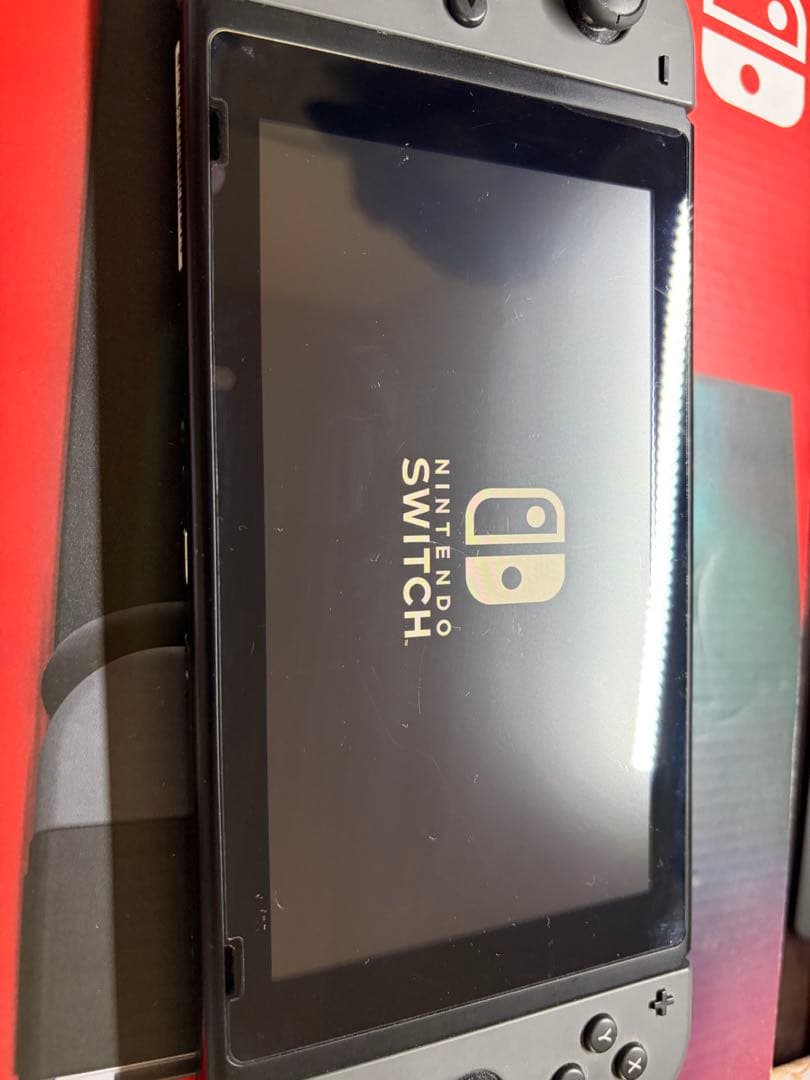 Nintendo Switch(初代) 本体 グレー 動作確認/初期化済