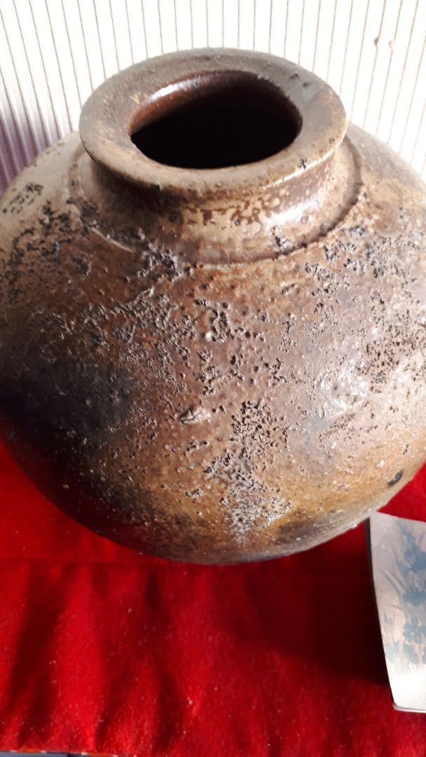 備前焼、馬場祥輔の壺