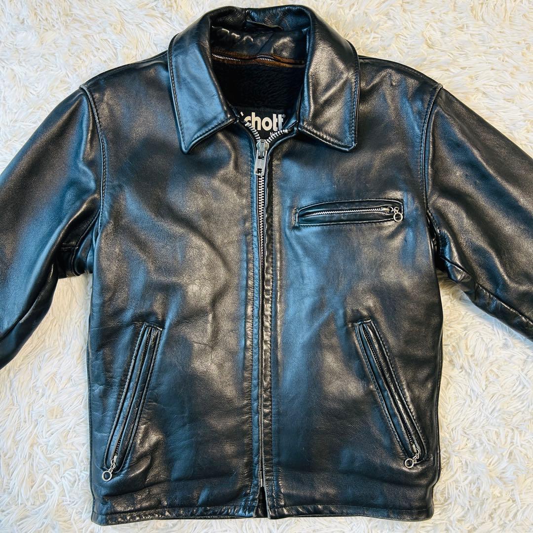 Schott ショット 642 36 ボアライナー付き ライダースジャケット