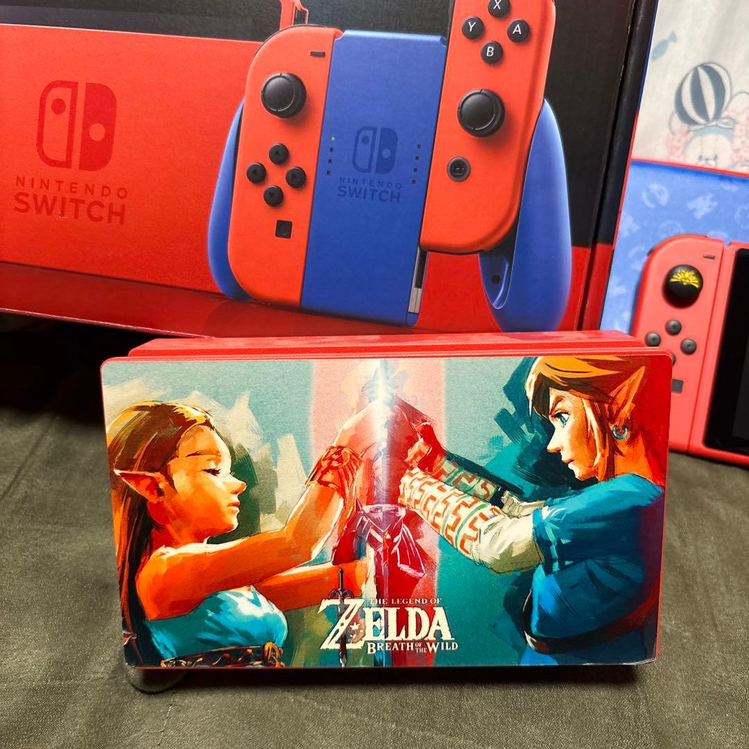 Nintendo Switch 赤/青 本体　マリオレッドブルー