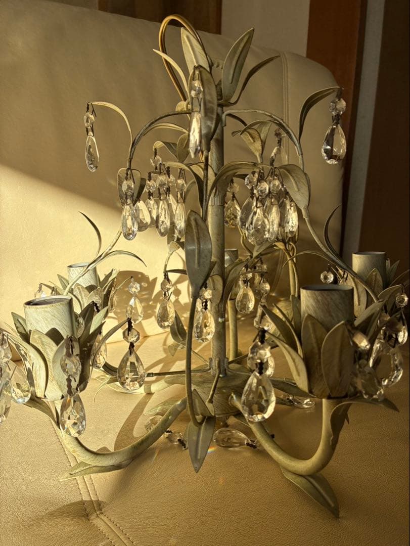 ローラアシュレイ　シャンデリア　5灯