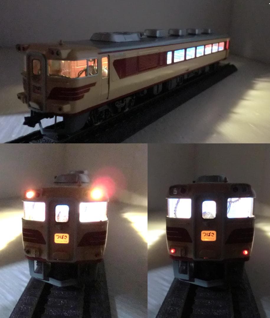 エンドウ HOゲージ キハ181 未走行保管品 LED室内灯・座席 美品☆