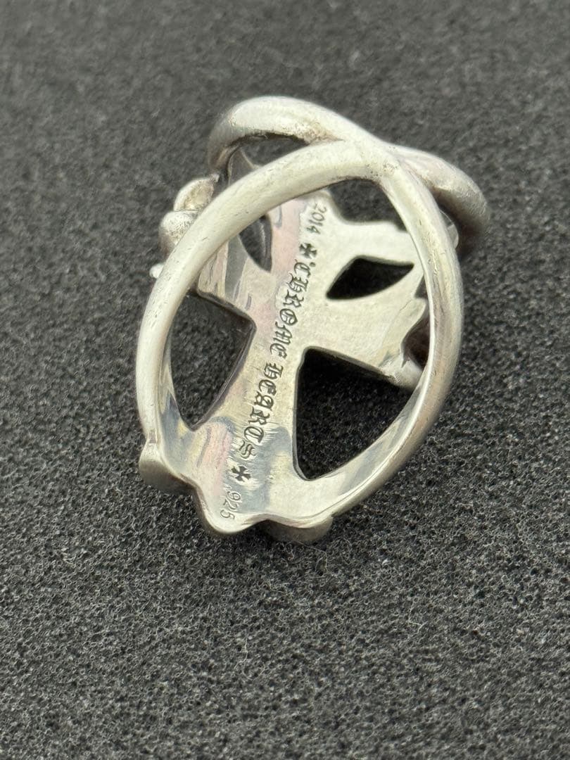 アクセサリー chrome hearts infinity ring pave dia us8