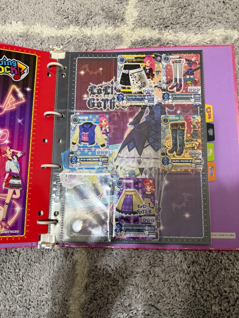 AIKATSU! 9POCKETS BINDERとアイカツカード38枚