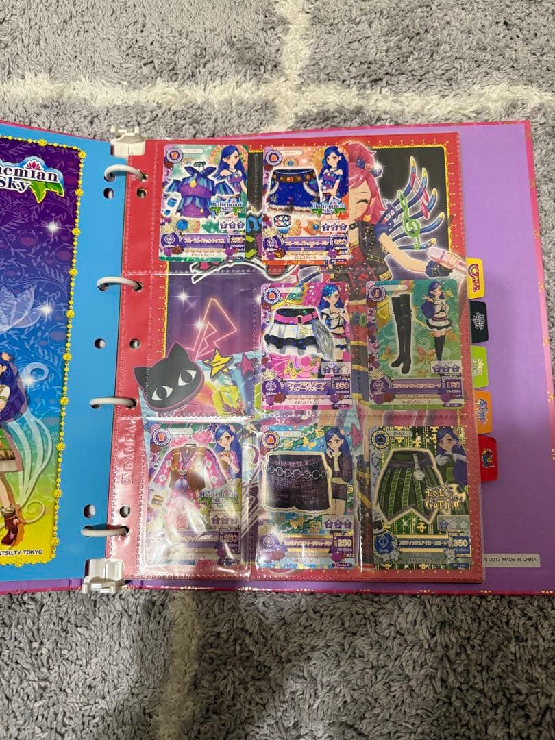 AIKATSU! 9POCKETS BINDERとアイカツカード38枚