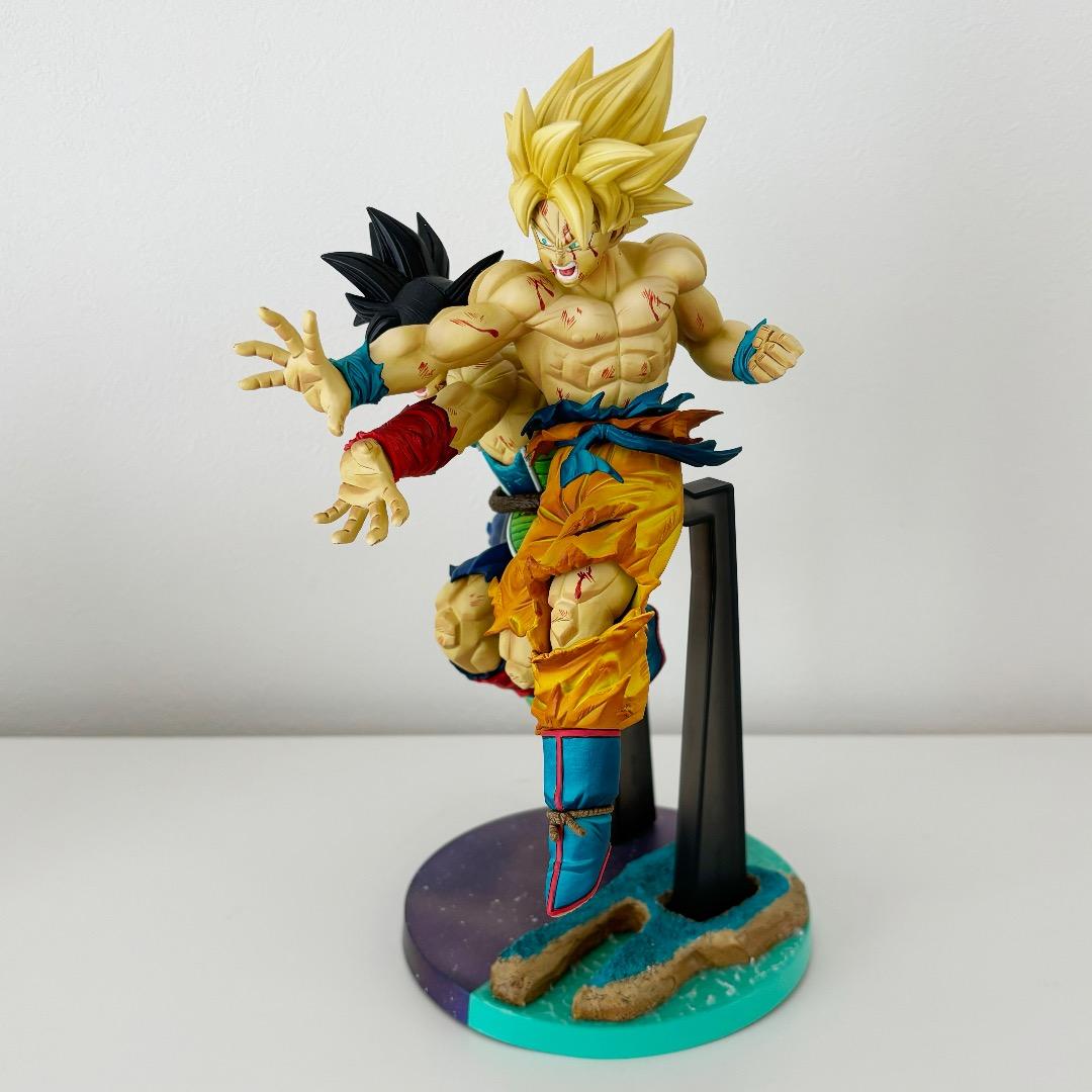 とよたろうが描いてみた リペイント ② ドラゴンボール超 孫悟空&バーダック