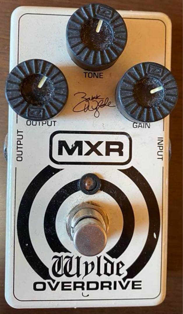 ザックワイルド限定MXR Wylde Overdrive