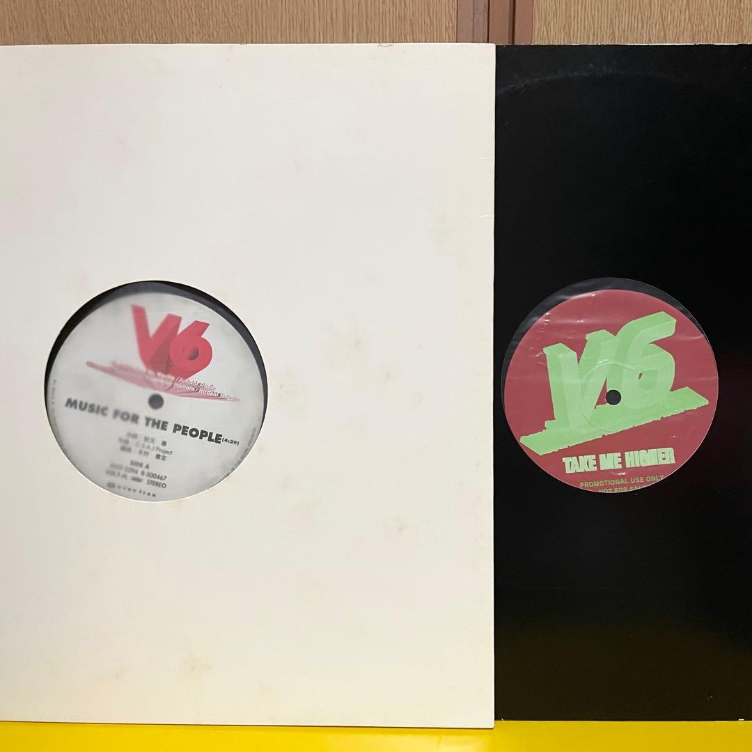 超希少 美盤 他 非売品 プロモ盤 V6 Coming Century レコード