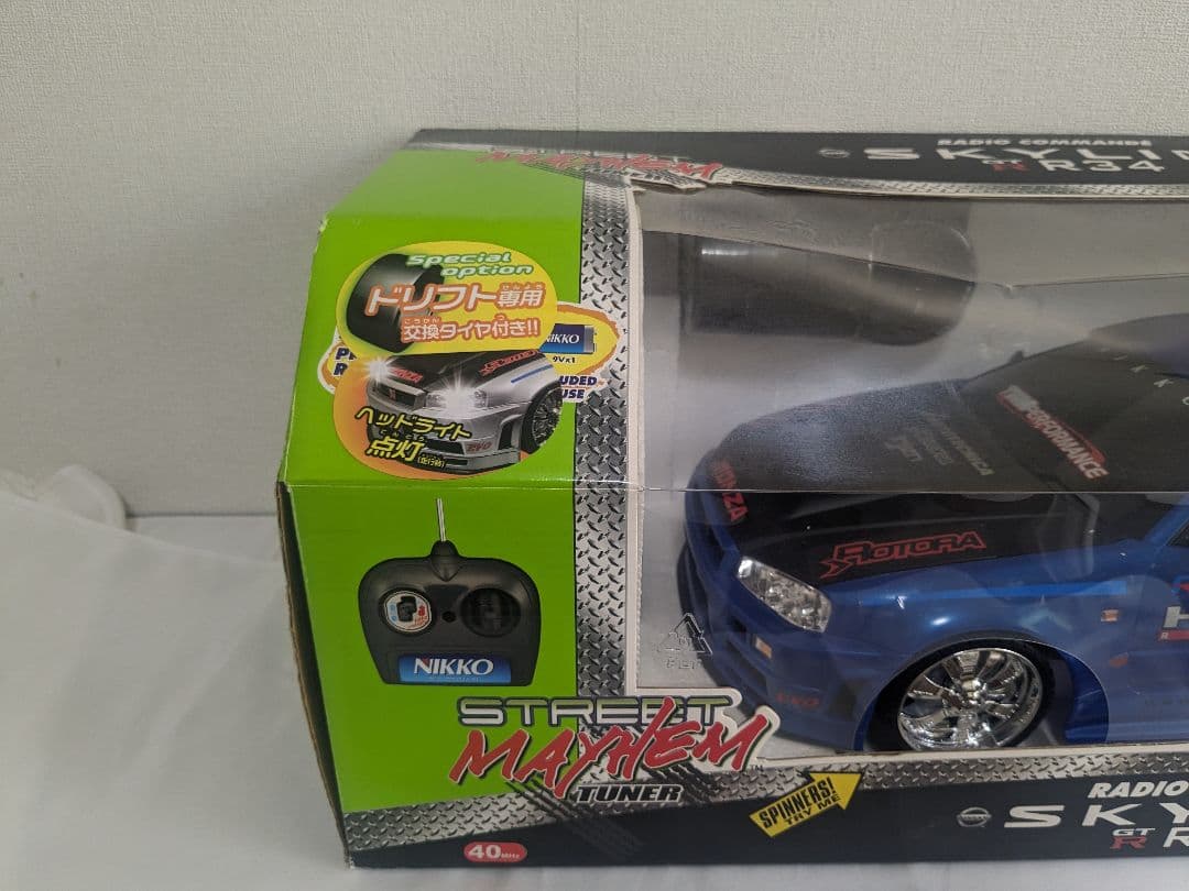 スカイライン R34 GTR ニッコー ラジコン リモコン