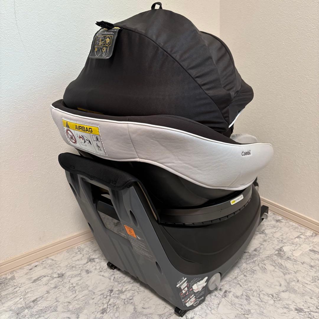 美品✨清潔✨付属品完備✨コンビ クルムーヴスマート エッグショック　ISOFIX