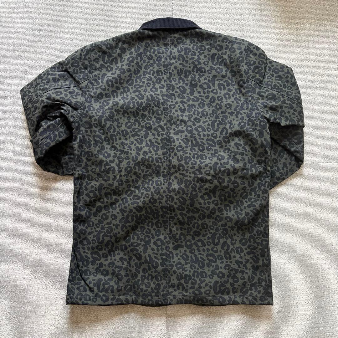 D*H様 未着用 Carhartt ヒョウ柄　ワークジャケット M 日本正規品