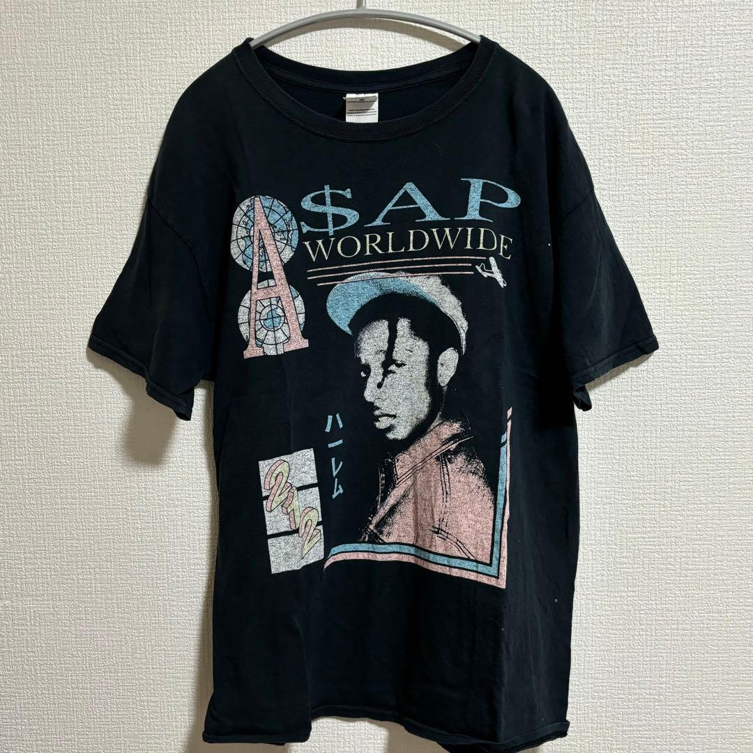 ラップt ASAP ROCKY ワールドツワー　tシャツ　2016