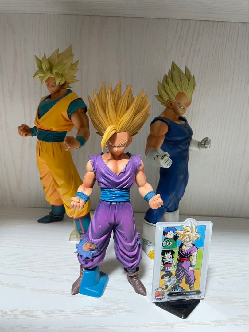 msp ドラゴンボールフィギュア　孫悟空　ベジータ　孫悟飯