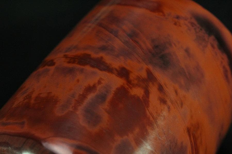 中国美術 乾隆 硝子 蓋物 高9cm(K-XA693)