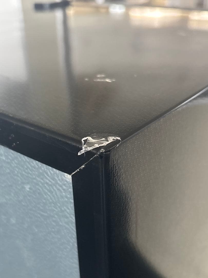 【引取り限定／東京都瑞穂町】山善 冷凍冷蔵庫 YFR-D111(B) 106L