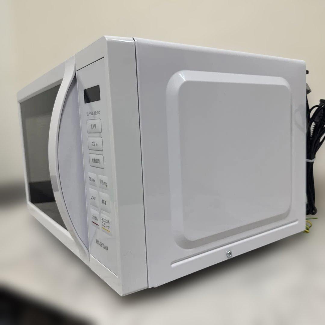 ほぼ未使用 IRIS OHYAMA 2024年製最新モデル 電子レンジ 17L