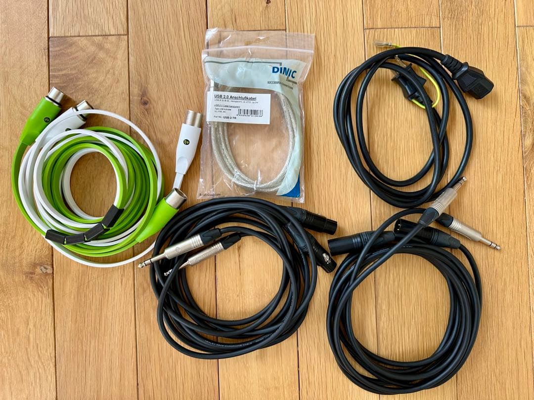 RME Fireface UFX 各種ケーブル付き