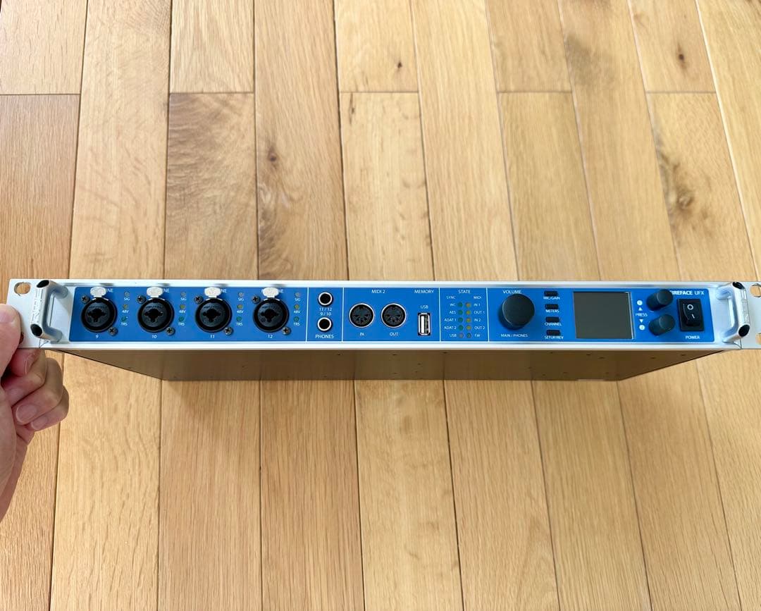 RME Fireface UFX 各種ケーブル付き