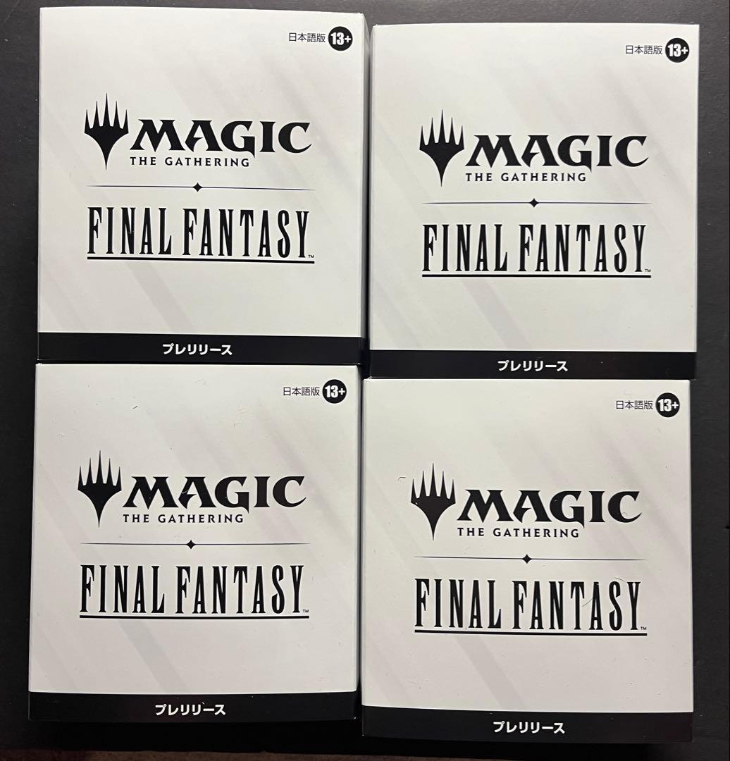 MTG FF プレリリース　パック　プレリリースパック 4個　プレリ 日本語版