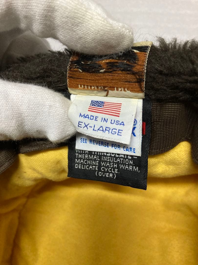 DUNNS GORE-TEX 80s 90s~USA製 カモ柄 フライトキャップ