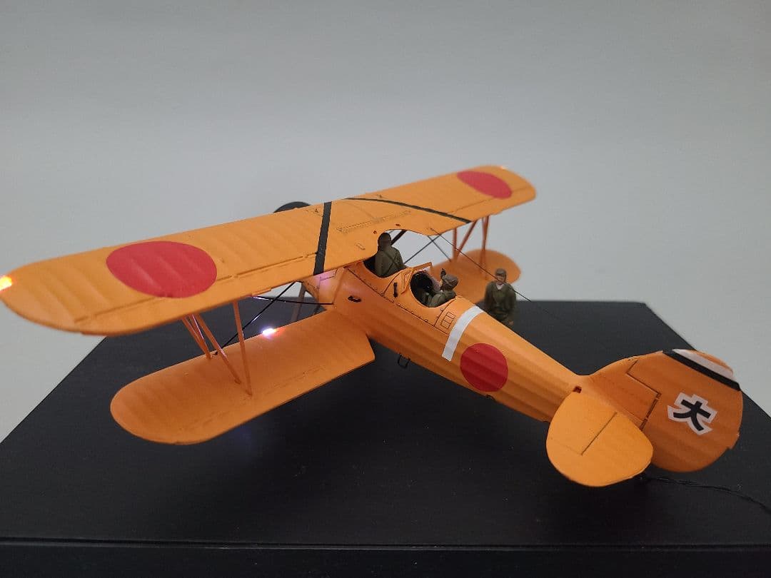 tomoya 九五式中間練習機(赤とんぼ)大刀洗リアルモーターライズ完成品