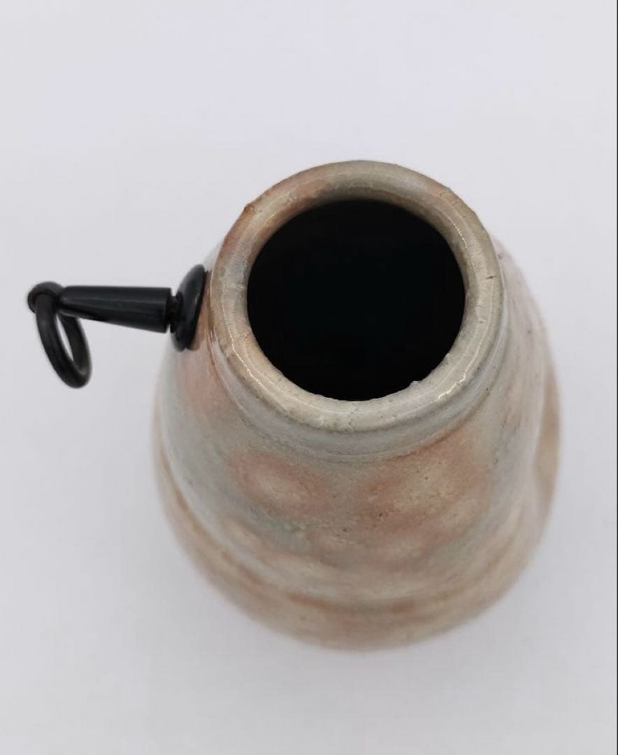 b264 掛花入 萩 13代 田原陶兵衛 木箱 茶道具 古物