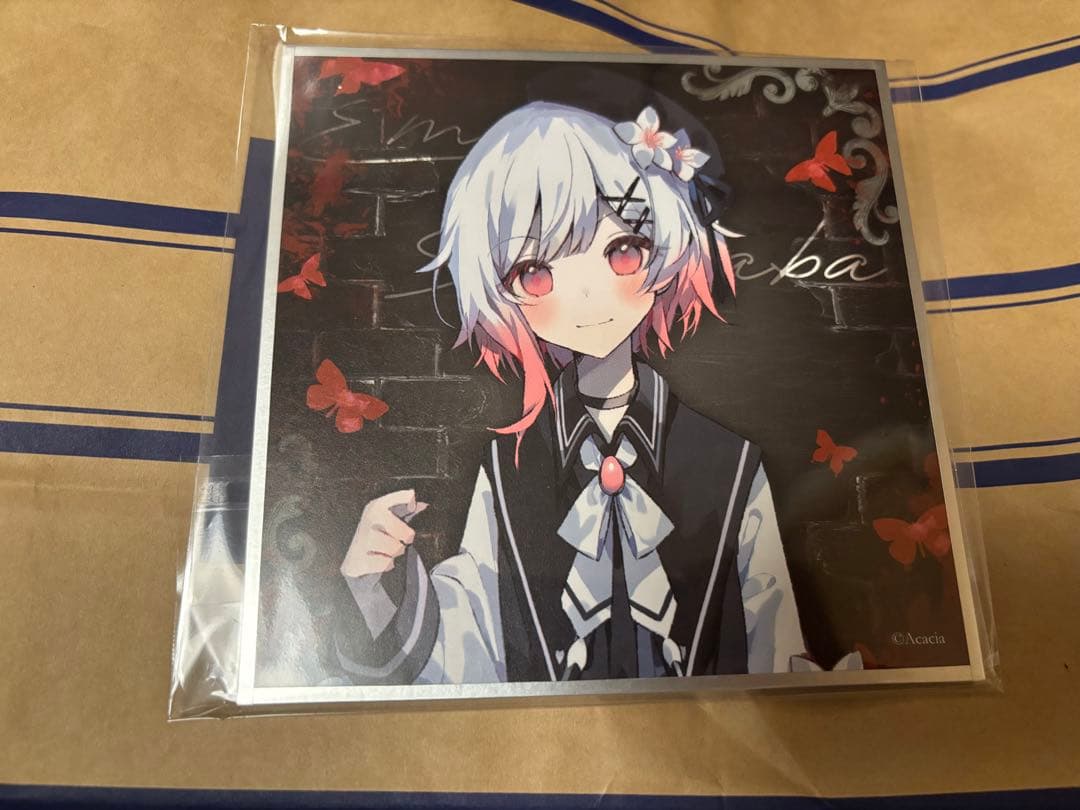 魔法少女ノ魔女裁判　まのさば　中国CF 桜庭エマ　色紙